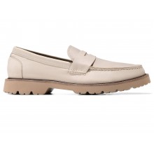 Men's Dark Latte Penny Loafers
