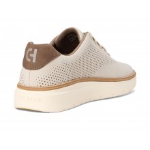 Men's Oxford Tan Nubuck Laser Sneakers